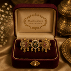 Heritage Floral Antique Statement Ring for Women | Adjustable - Madhushrea collection