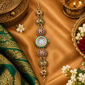 Mayur Heritage Watch Emerald Green full product view